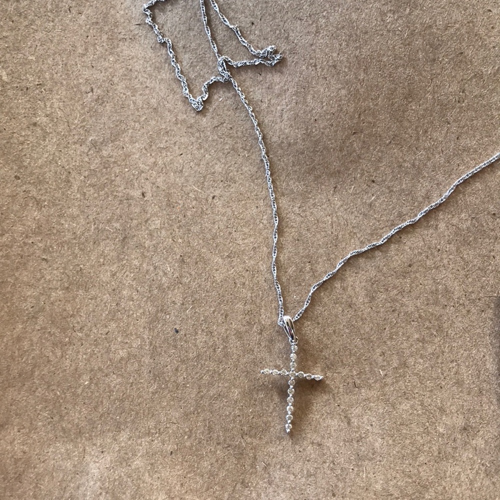 14k gold; 1/10 CYS necklace